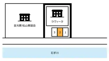 特P 湯渡町1-25駐車場の図面