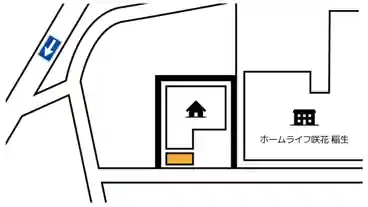 特P 《軽・コンパクト》稲生町7-39-1駐車場の図面