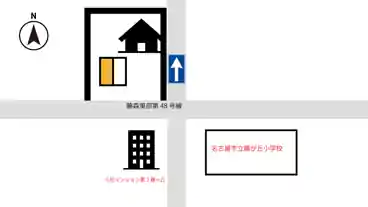 特P 藤が丘45-1駐車場の図面