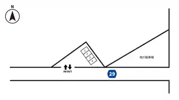 特P 中楯1312-1駐車場の図面