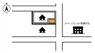 特P 成瀬が丘2-20-7駐車場の図面