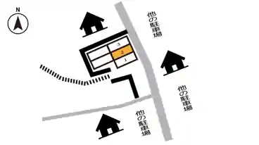 特P 大谷町285-1駐車場の図面