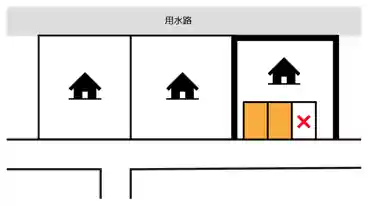 特P 【A】八千代台北17-6-6駐車場の図面