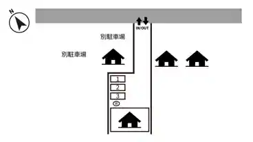 特P 元山町１－３－５７駐車場の図面