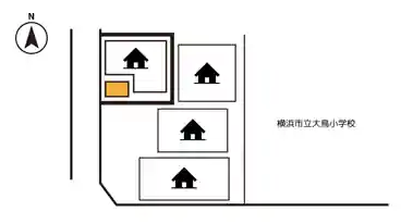 特P 《軽・コンパクト》本牧町1-250駐車場の図面