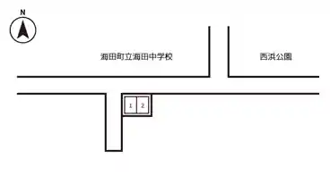 特P 大立町1-31駐車場の図面