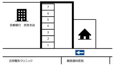 特P 【土曜】和上町8-18駐車場の図面