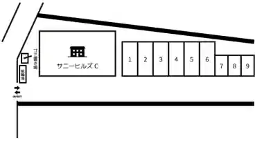 特P 山田1795-1駐車場の図面