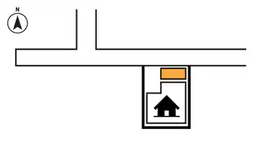 特P 杉久保南2-14-8駐車場の図面