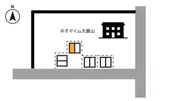 特P 大倉山1丁目25-2駐車場の図面