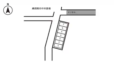 特P 坂本町6丁目18付近駐車場の図面