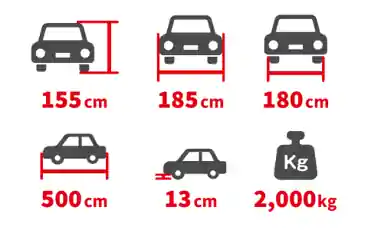 特P FKパークicot大森駐車場の図面