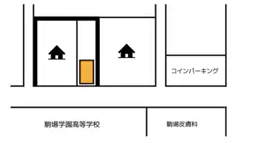 特P 代沢1-4-5駐車場の図面