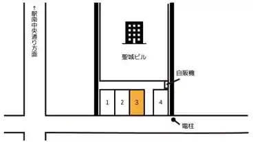 特P グレースタワー城南駐車場の図面