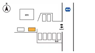 特P 高田1-12-22駐車場の図面