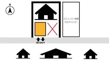 特P 【長さ400㎝まで】鳴浜町3-20-1駐車場の図面