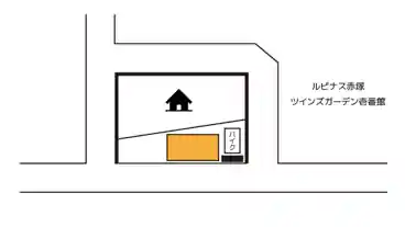 特P 赤塚2-26-4駐車場の図面