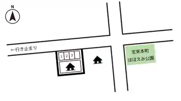 特P 宝木本町1446-19駐車場の図面