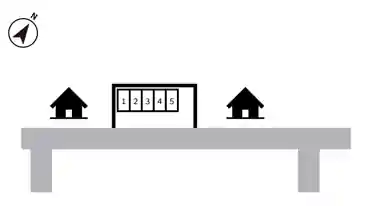 特P 真砂1-15-16駐車場の図面