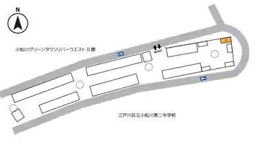 特P 小松川(4)駐車場の図面