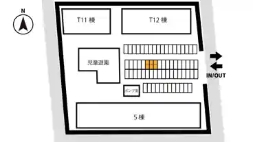 特P 【335番、336番、337番】引山荘駐車場の図面