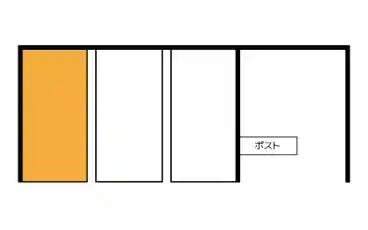 特P 左端《土日祝》中沢1-8-5駐車場の図面