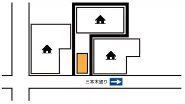 特P 緑町2-21-28駐車場の図面