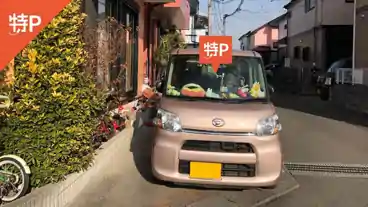 特P 《軽自動車》中宗岡4-11-17駐車場の全体