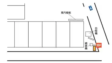 特P 【大型不可】《バイク専用》Park Inn 仲田2丁目の図面