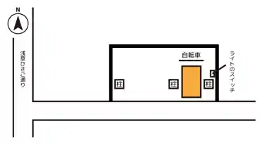 特P 昭電舎ビル駐車場の図面