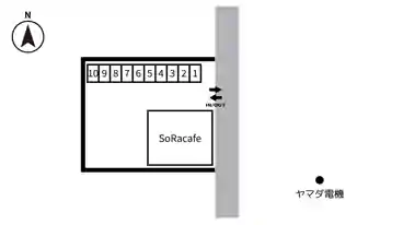 特P ソラカフェ駐車場の図面