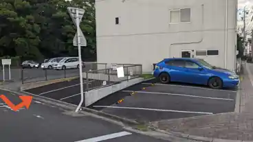 特P 【1番】栄町1丁目879番地駐車場の図面