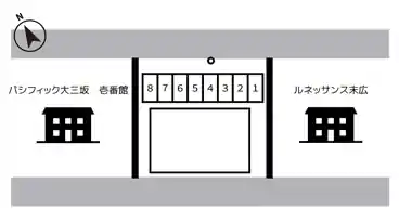 特P 末広町15-3駐車場の図面