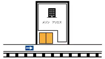 特P 【日祝・終日】横関整骨院駐車場の図面