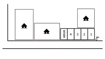 特P 横代北町5丁目1-33駐車場の図面