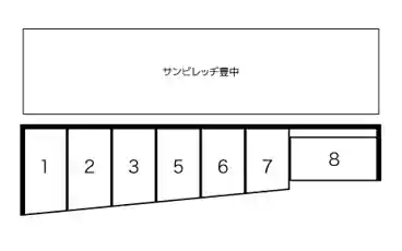 特P サンビレッヂ豊中駐車場の図面