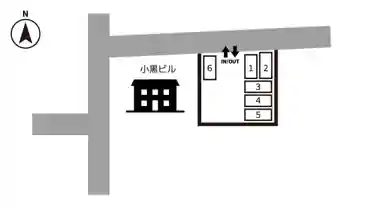 特P 辻1丁目パーキングの図面