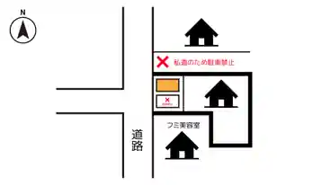 特P 西六郷2-39-7駐車場の図面