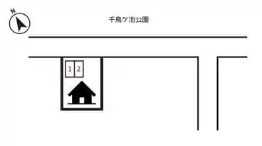 特P 舞の里2丁目3-10駐車場の図面