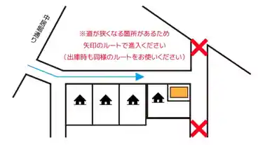 特P 《軽自動車》千住大川町7-11駐車場の図面