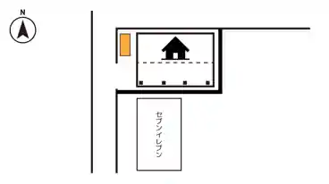 特P 【軽・コンパクト】玉川2-14-6駐車場の図面