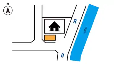 特P 円行2-23-8駐車場の図面