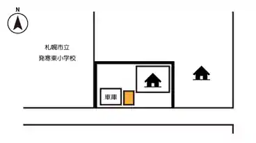 特P 発寒十五条2丁目1-1駐車場の図面