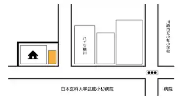 特P 小杉町2-291-26駐車場の図面