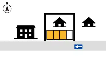 特P 城主町駐車場の図面