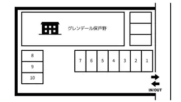 特P 八丁８１８パーキングの図面