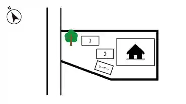 特P 上小山田町3001-4駐車場の図面