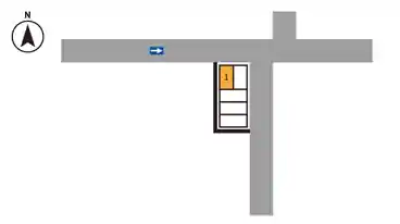 特P 八条源町１１０駐車場の図面