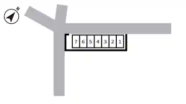 特P 久木3−17−6駐車場の図面