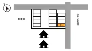 特P 中村駐車場の図面